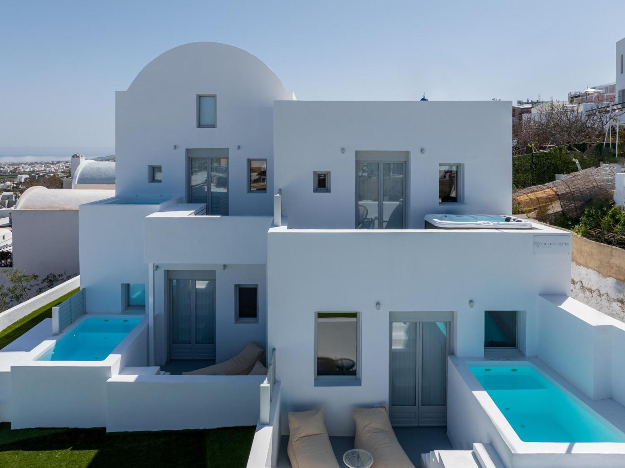 Cycladic Suites & Spa Fira  Eksteriør billede
