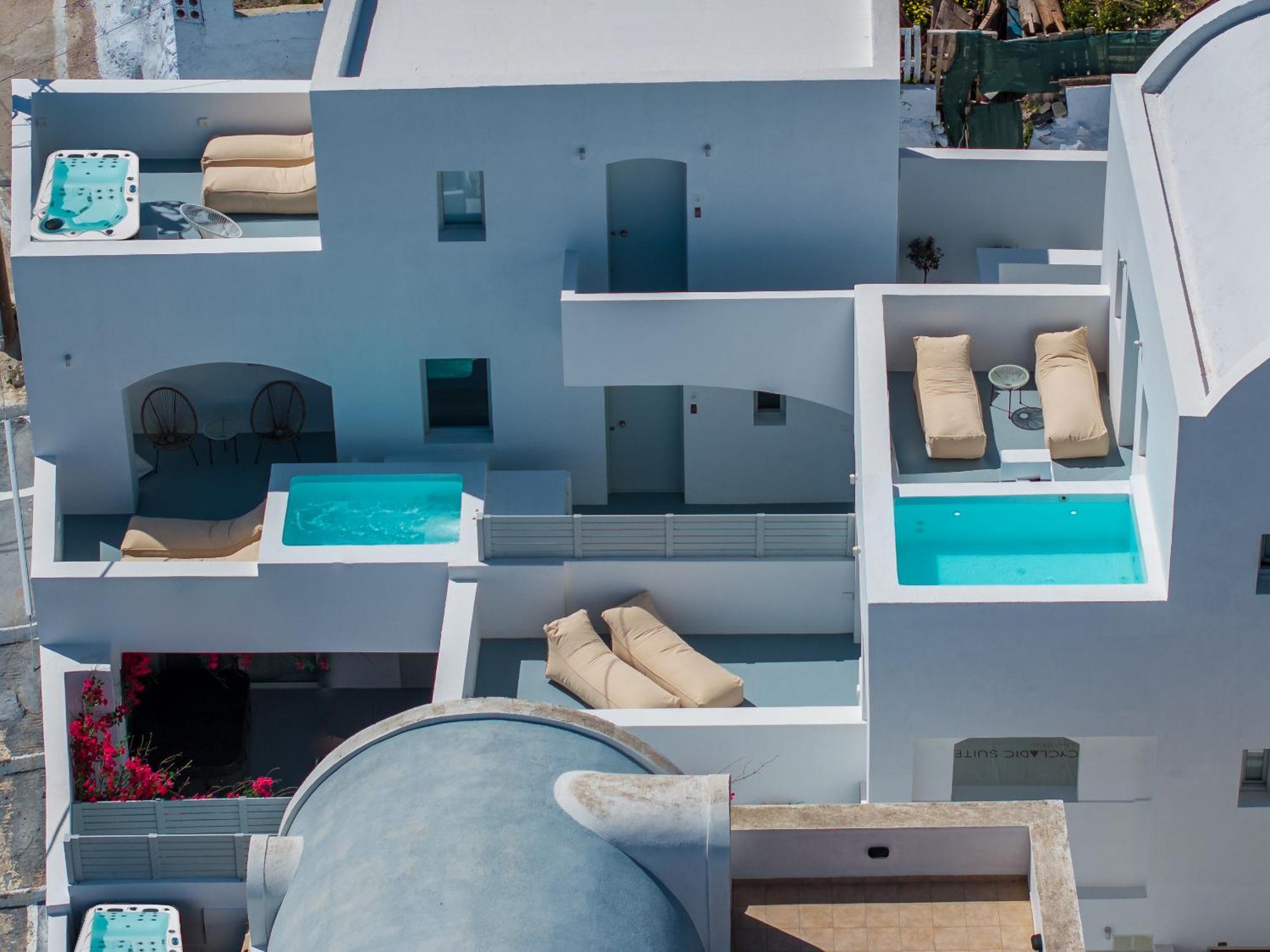 Cycladic Suites & Spa Fira  Eksteriør billede
